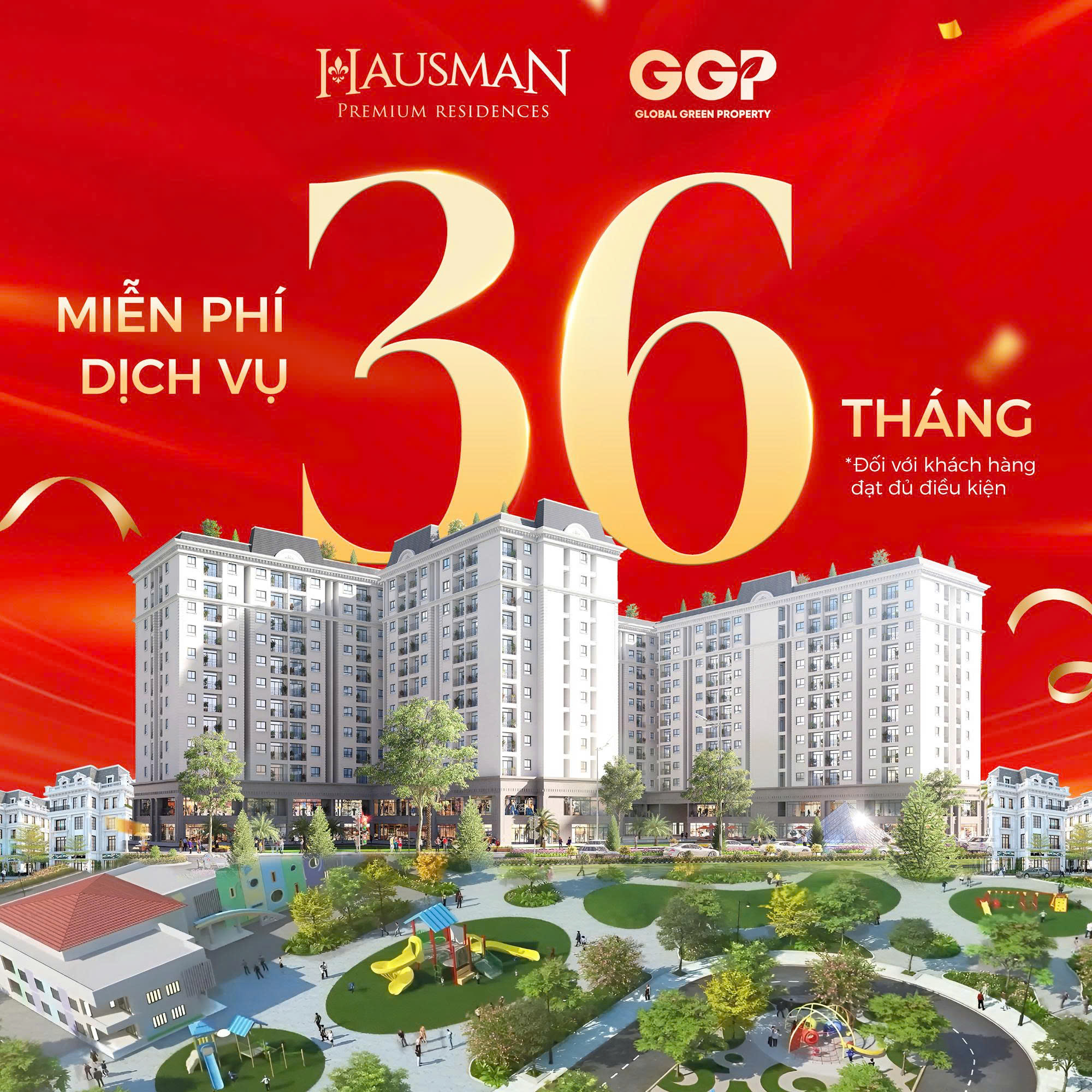 Chính sách miễn phí dịch vụ 36 tháng tại Hausman Premium Residences do FLC triển khai, hướng tới giá trị sống bền vững cho cư dân