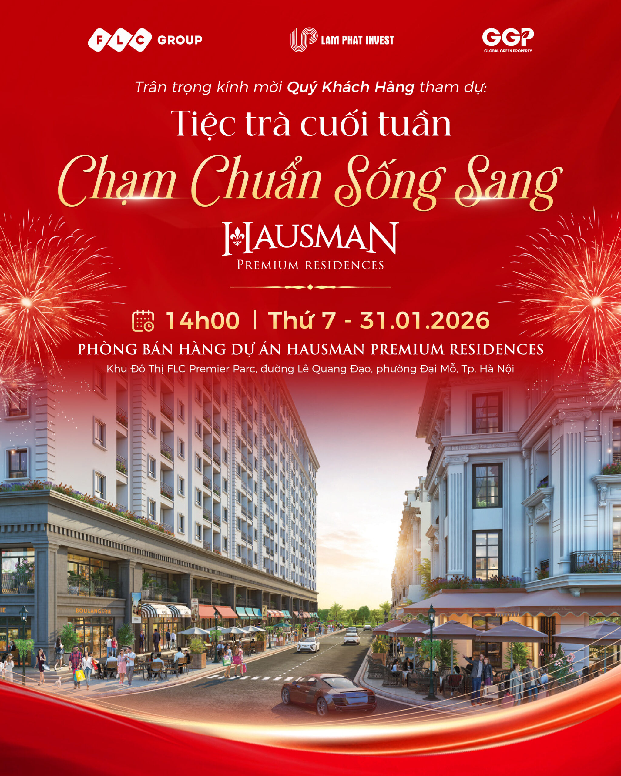 Hausman Premium Residences và hành trình kiến tạo chuẩn sống hạng sang tại khu Tây Hà Nội